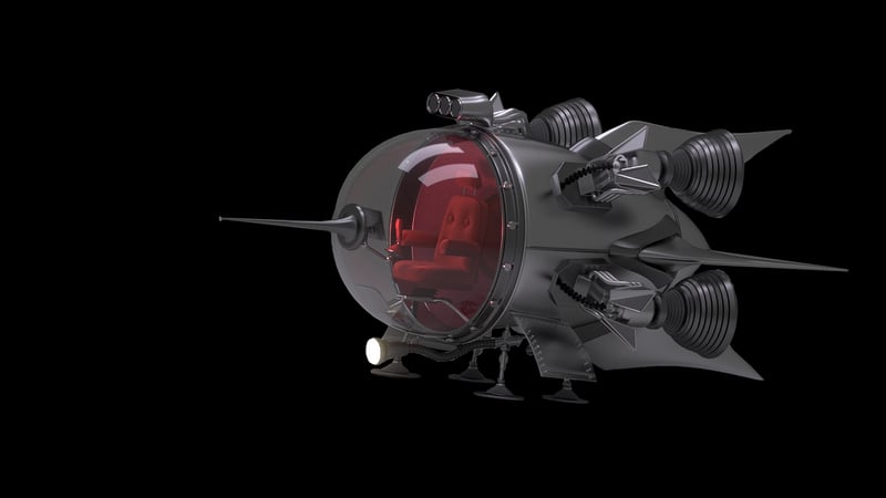 Time Travel Spaceship